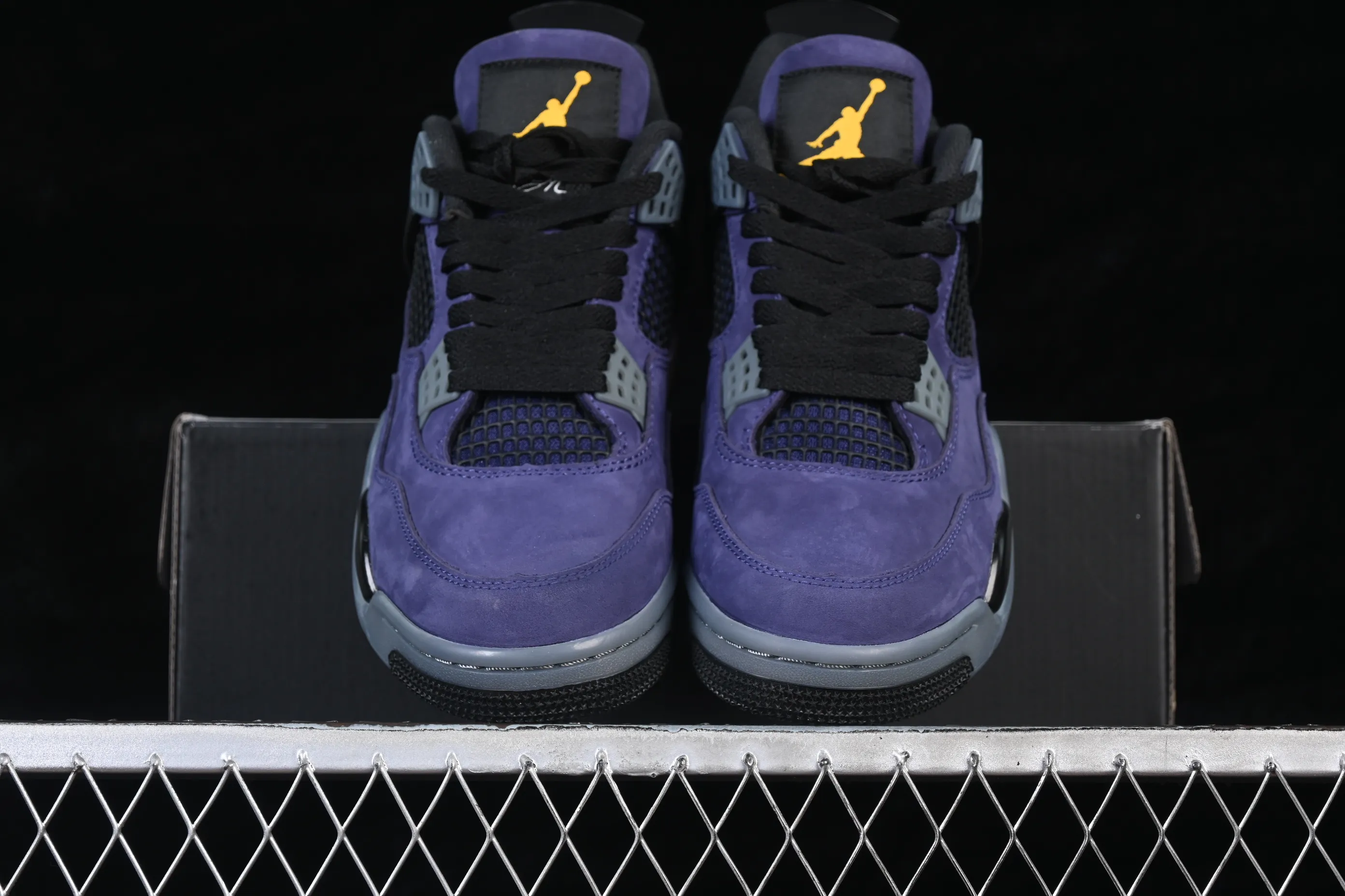 All categories Air Jordan Jordan series basketball shoes Air Jordan 4 TK version Air Jordan 4 Retro "Lakers" AJ4 Joe 4 Lakers Purple Gold FV5029-500